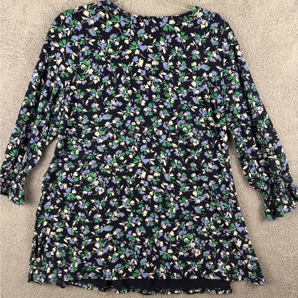 J Jill floral neck tunic size Medium - Picture 5 of 6